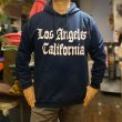 画像4: LOS ANGELES CALIFORNIA HOODIE (NAVY) (4)
