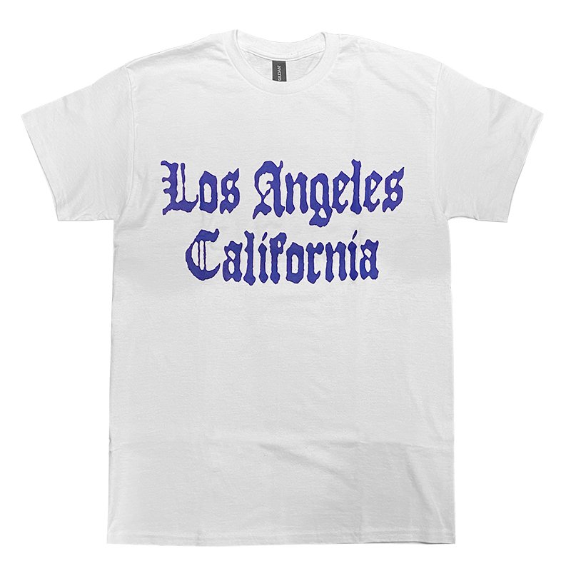 画像1: LOS ANGELES CALIFORNIA Tシャツ (WHITE) (1)
