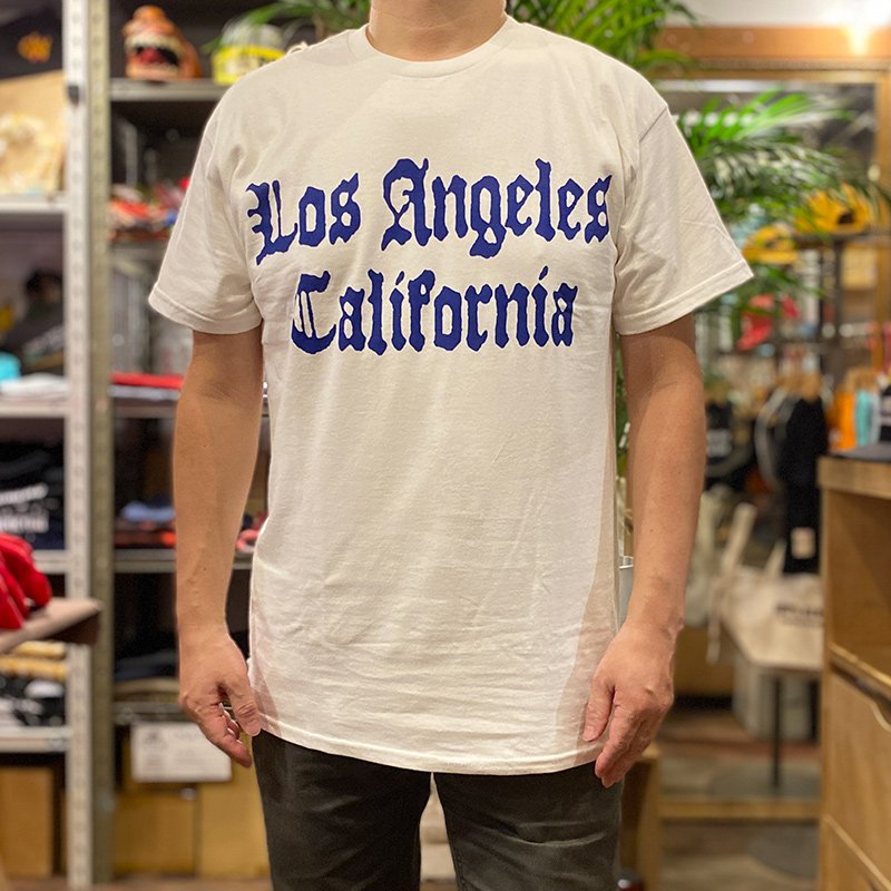 画像1: LOS ANGELES CALIFORNIA Tシャツ (WHITE) (1)
