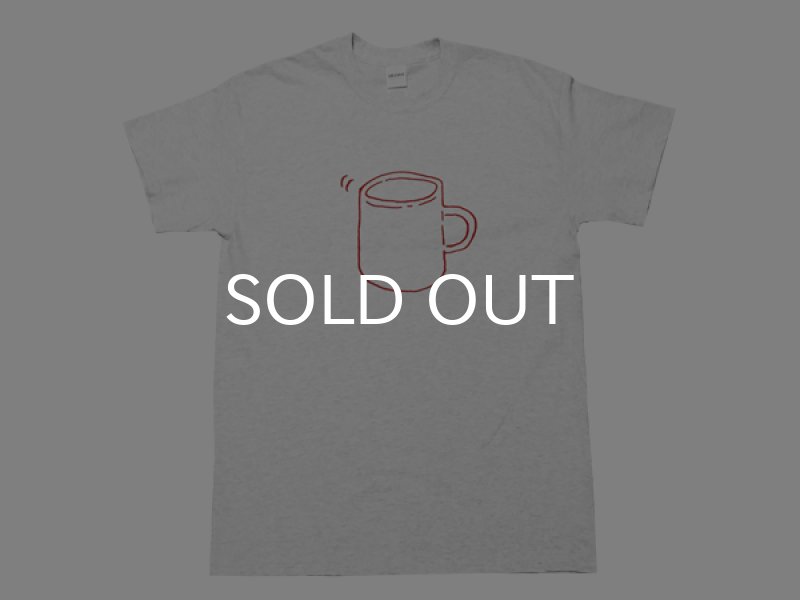 画像1: MUG Tシャツ (ASH/RED) (1)