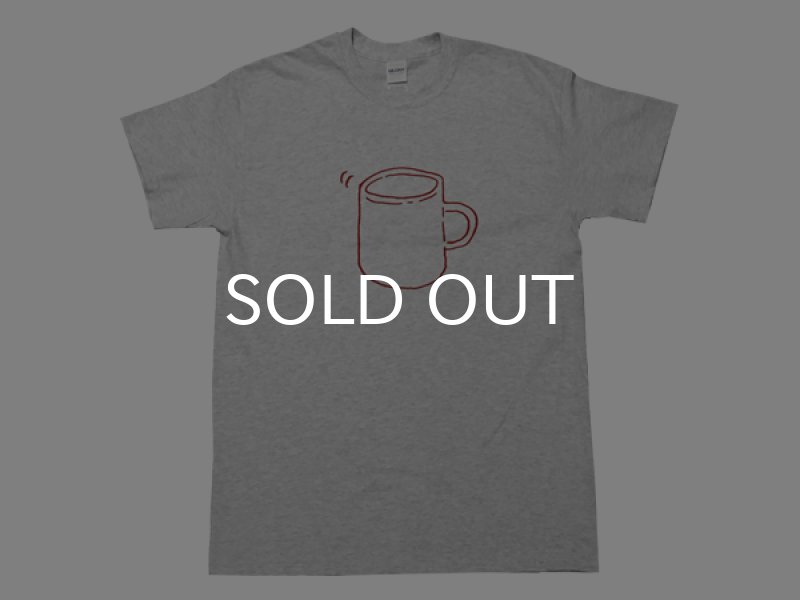 画像1: MUG Tシャツ (GREY/RED) (1)