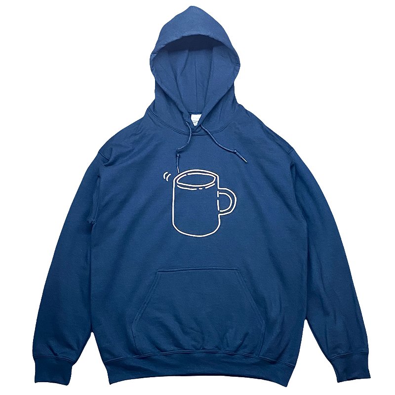 画像1: MUG HOODIE (NAVY) (1)