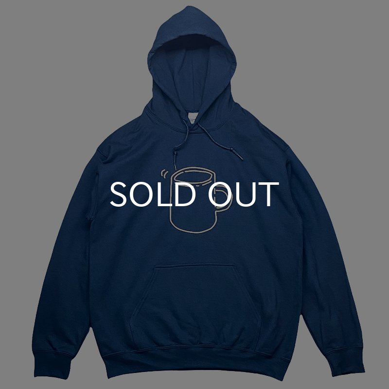 画像1: MUG HOODIE (NAVY) (1)