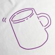 画像2: MUG Tシャツ (WHITE/ROSE VIOLET) (2)