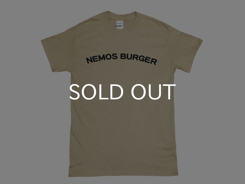 画像1: NEMOS BURGER Tシャツ (TAN) (1)