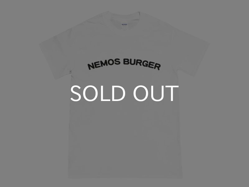 画像1: NEMOS BURGER Tシャツ (WHITE) (1)