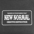 画像2: NEW NORMAL Tシャツ (BLACK)【メンバー割有】 (2)