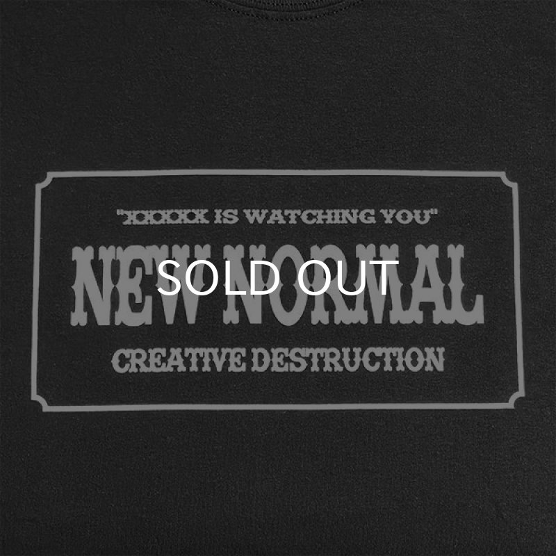 画像2: NEW NORMAL Tシャツ (BLACK) (2)