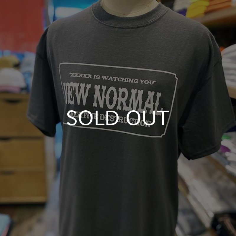 画像3: NEW NORMAL Tシャツ (CHARCOAL) (3)