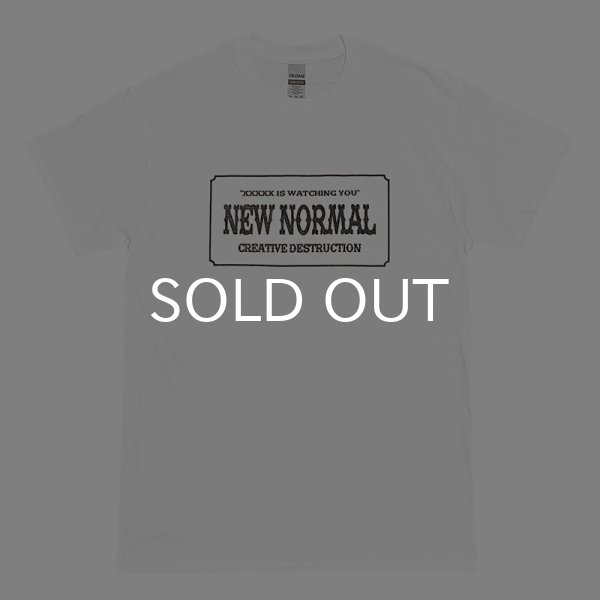 画像1: NEW NORMAL Tシャツ (WHITE) (1)