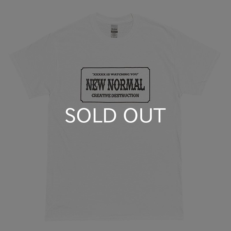 画像1: NEW NORMAL Tシャツ (WHITE) (1)
