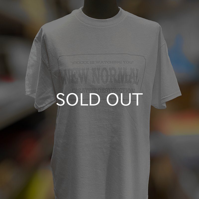 画像4: NEW NORMAL Tシャツ (WHITE/GREY) (4)