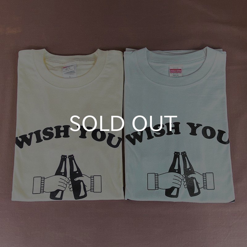 画像5: WISH YOU WERE HERE Tシャツ (FROST YELLOW) (5)