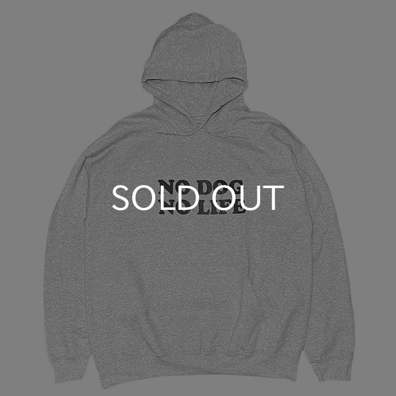 画像1: NO DOG NO LIFE HOODIE (HEATHER GREY) (1)