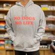 画像5: NO DOGS NO LIFE HOODIE (HEATHER GREY/NEON PINK) (5)