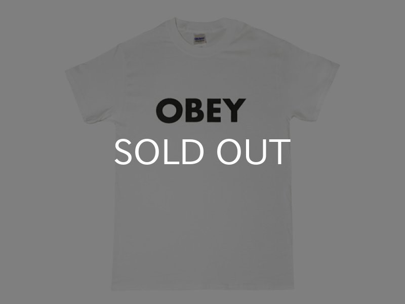 画像1: OBEY Tシャツ (WHITE) (1)