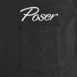 画像3: POSER POCKET Tシャツ (BLACK) (3)