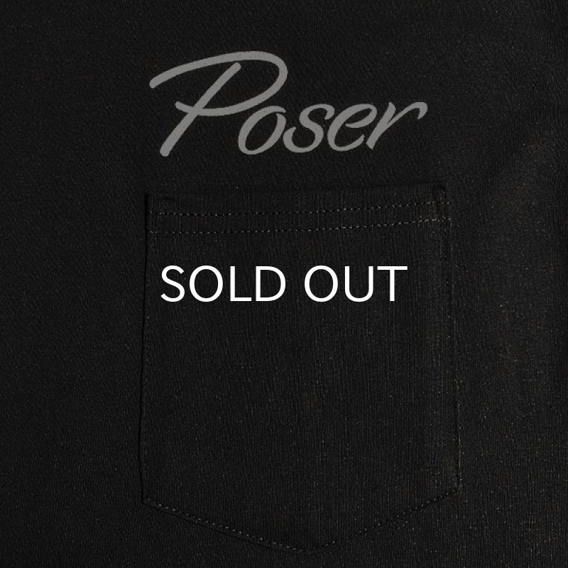画像3: POSER POCKET Tシャツ (BLACK) (3)