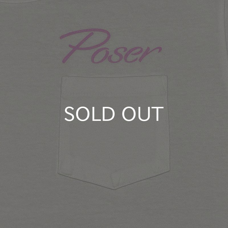 画像3: POSER POCKET Tシャツ (WHITE/PINK) (3)