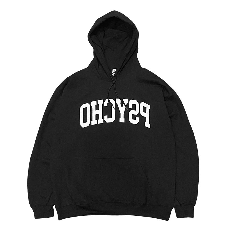 画像1: PSYCHO HOODIE (BLACK) (1)