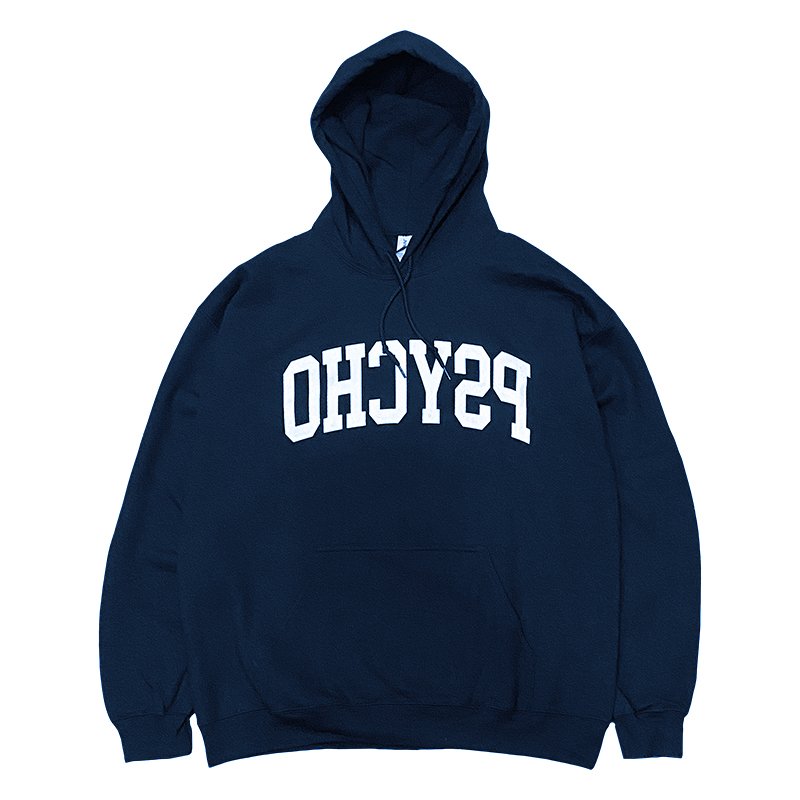 画像1: PSYCHO HOODIE (NAVY) (1)
