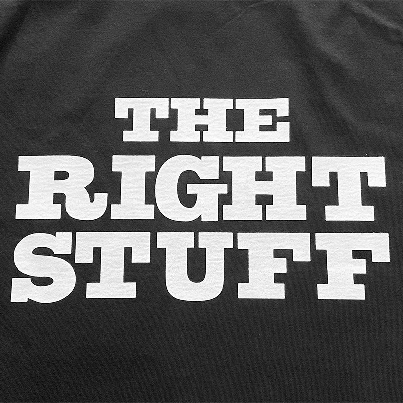 画像2: THE RIGHT STUFF Tシャツ (BLACK) (2)