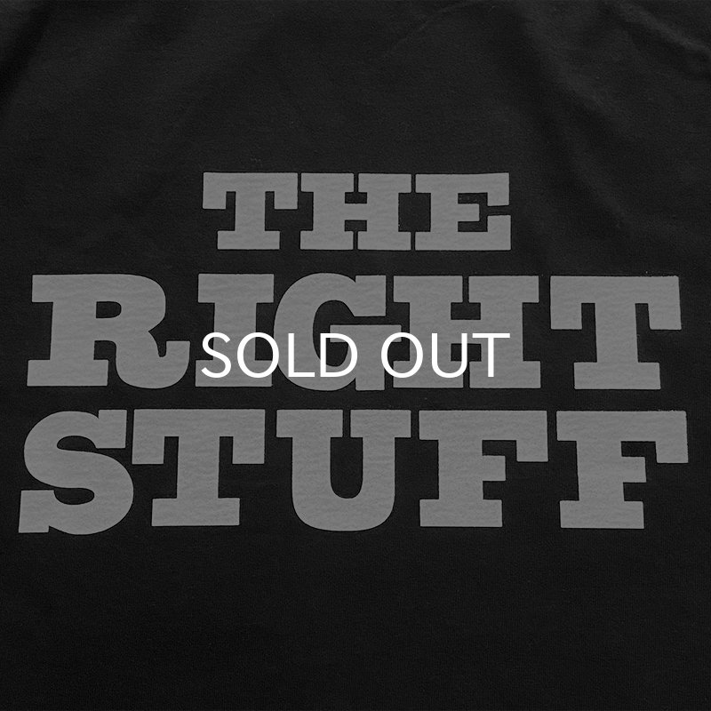 画像2: THE RIGHT STUFF Tシャツ (BLACK) (2)
