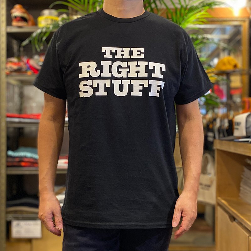 画像4: THE RIGHT STUFF Tシャツ (BLACK) (4)