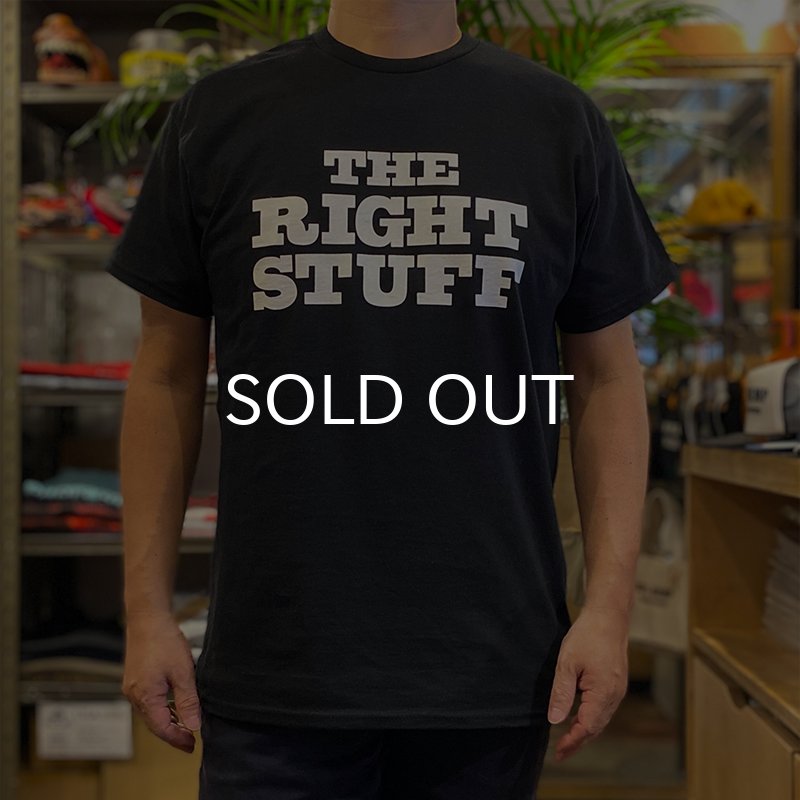 画像4: THE RIGHT STUFF Tシャツ (BLACK) (4)