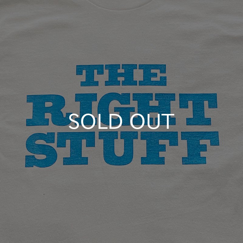 画像2: THE RIGHT STUFF Tシャツ (WHITE) (2)