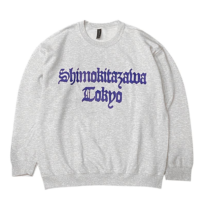 画像1: SHIMOKITAZAWA TOKYO CREWNECK (ASH) (1)