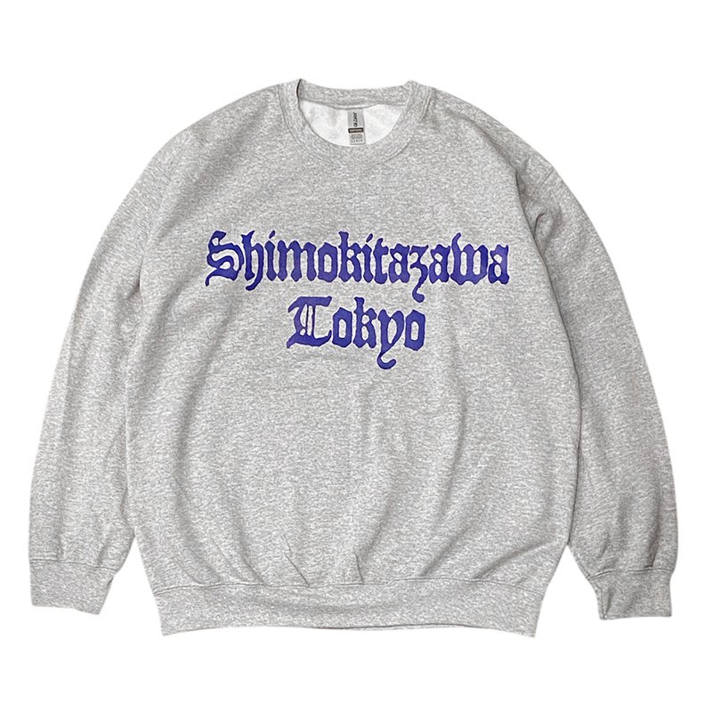 画像1: SHIMOKITAZAWA TOKYO CREWNECK (HEATHER GREY) (1)