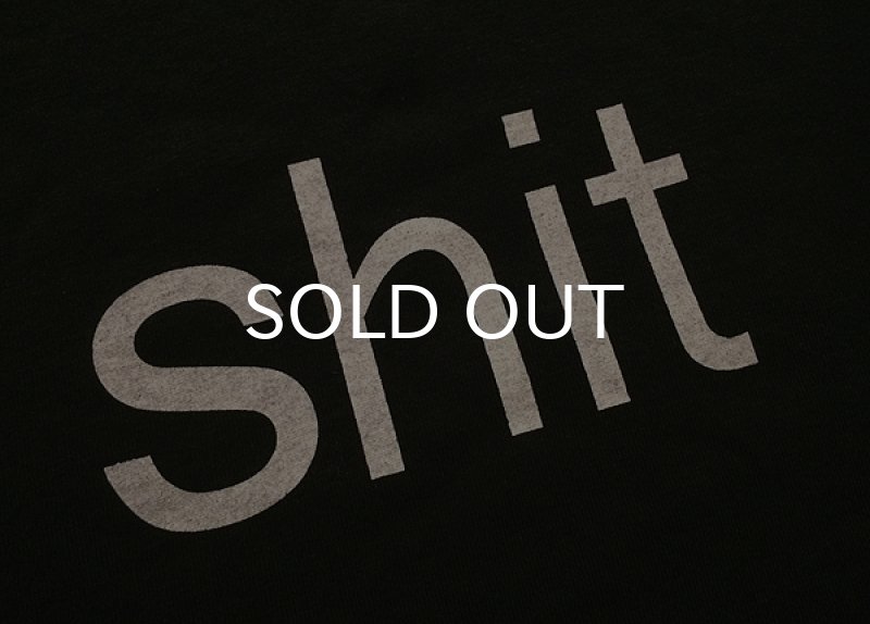 画像2: SHIT Tシャツ (BLACK) (2)