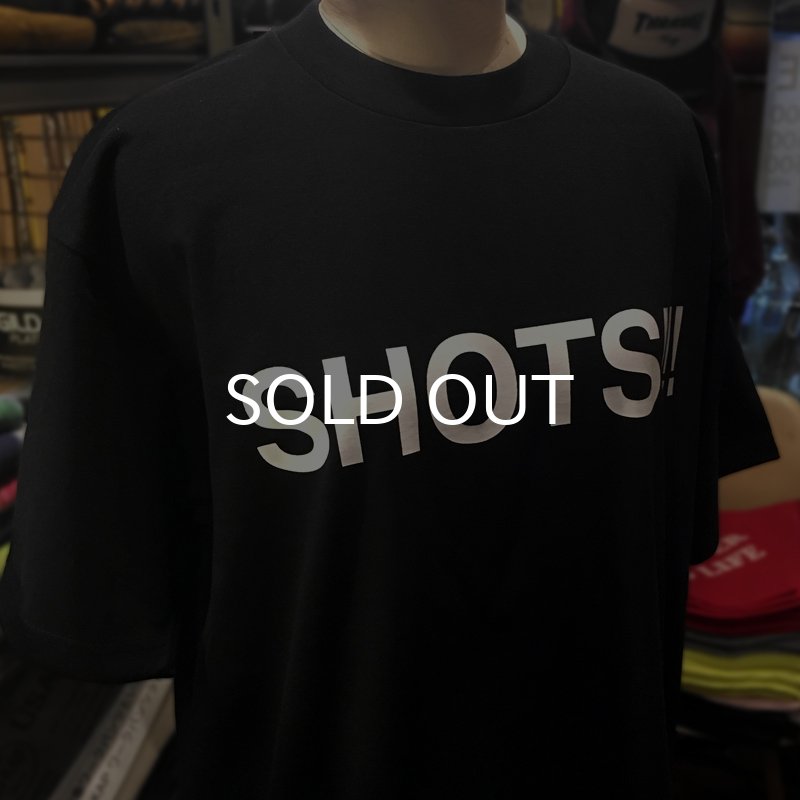画像2: SHOTS!!! Tシャツ (BLACK) (2)