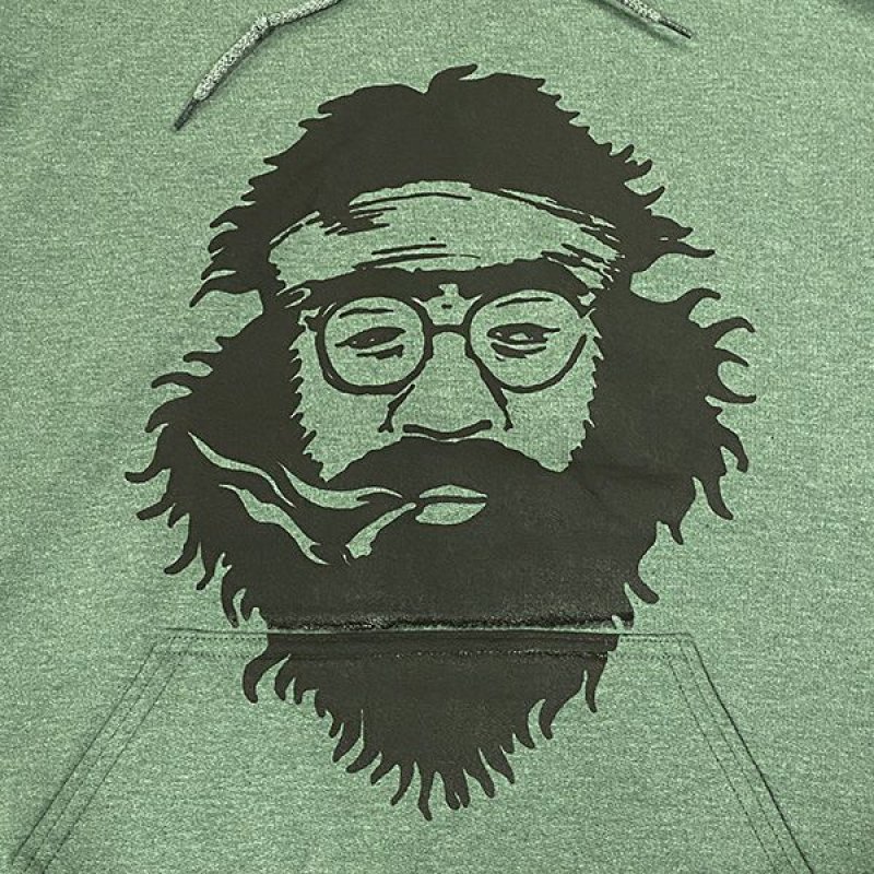 画像2: SMOKE HOODIE (HEATHER DARK GREEN) (2)