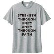 画像2: STRENGTH THROUGH UNITY Tシャツ (GREY)【メンバー割有】 (2)