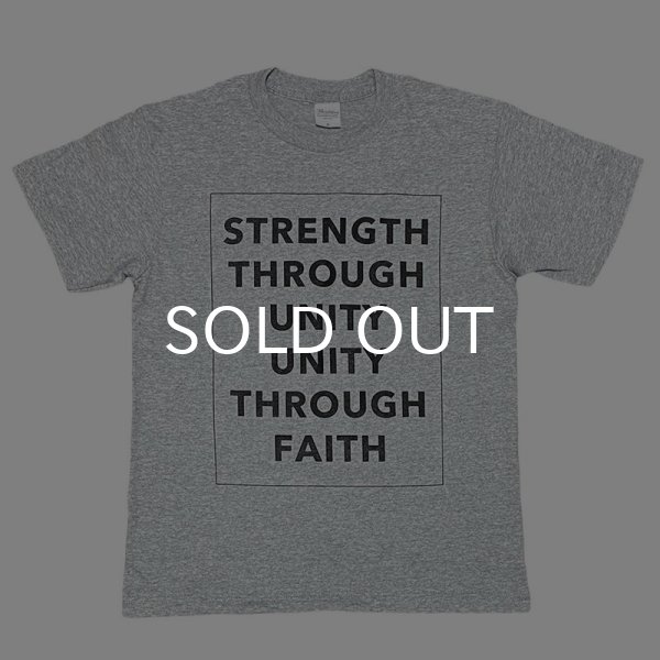 画像1: STRENGTH THROUGH UNITY Tシャツ (GREY) (1)
