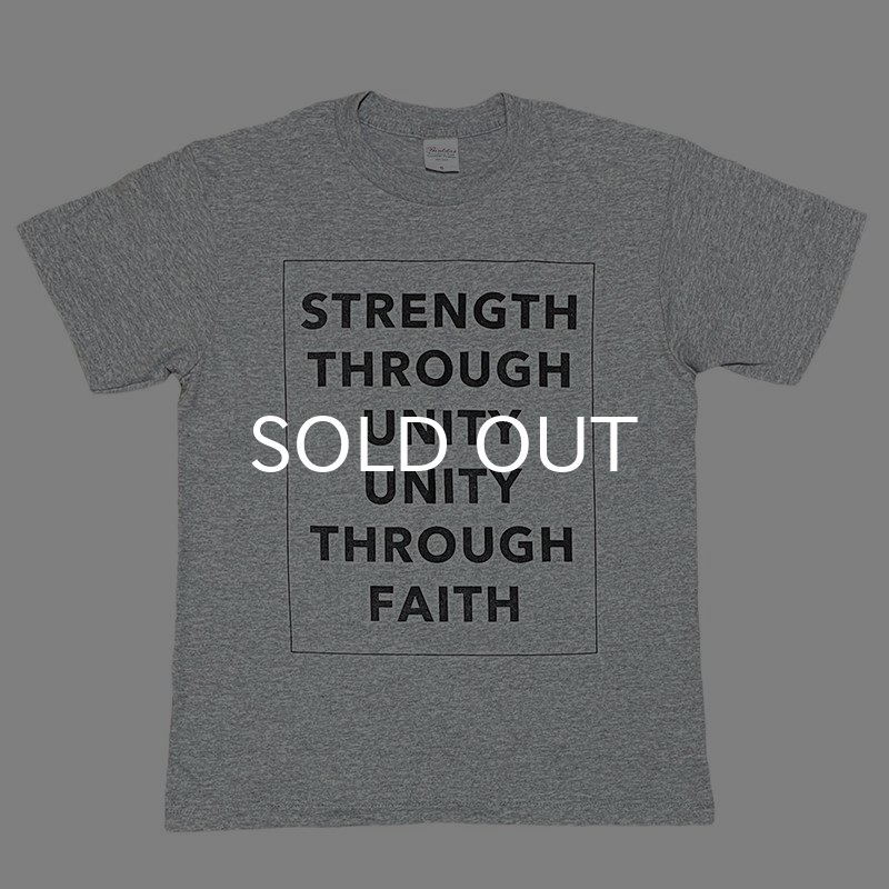 画像1: STRENGTH THROUGH UNITY Tシャツ (GREY) (1)