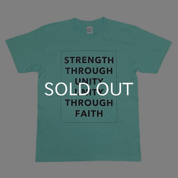 画像1: STRENGTH THROUGH UNITY Tシャツ (ICE GREEN) (1)