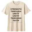 画像2: STRENGTH THROUGH UNITY Tシャツ (LIGHT BEIGE)【メンバー割有】 (2)