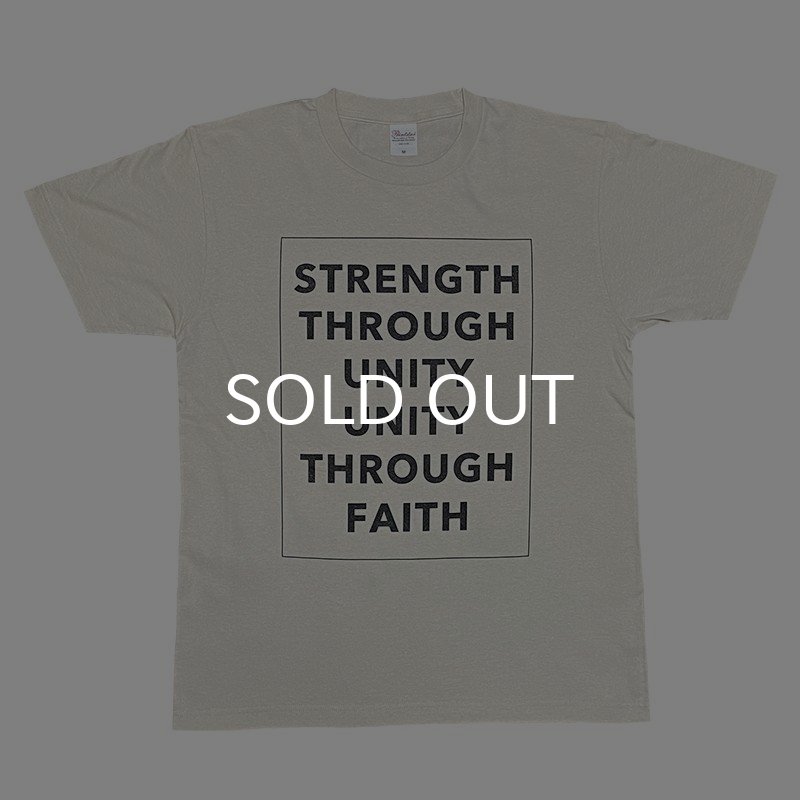 画像1: STRENGTH THROUGH UNITY Tシャツ (LIGHT BEIGE) (1)