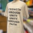 画像4: STRENGTH THROUGH UNITY Tシャツ (LIGHT BEIGE)【メンバー割有】 (4)