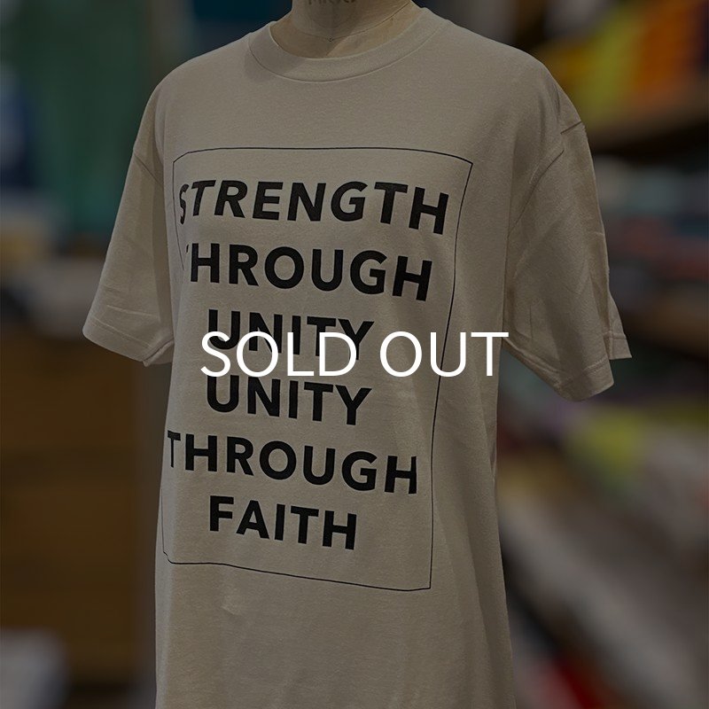 画像4: STRENGTH THROUGH UNITY Tシャツ (LIGHT BEIGE) (4)