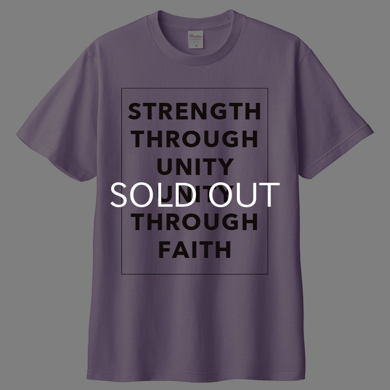 画像2: STRENGTH THROUGH UNITY Tシャツ (LIGHT PURPLE) (2)