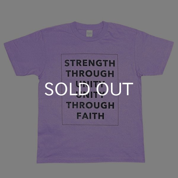 画像1: STRENGTH THROUGH UNITY Tシャツ (LIGHT PURPLE) (1)