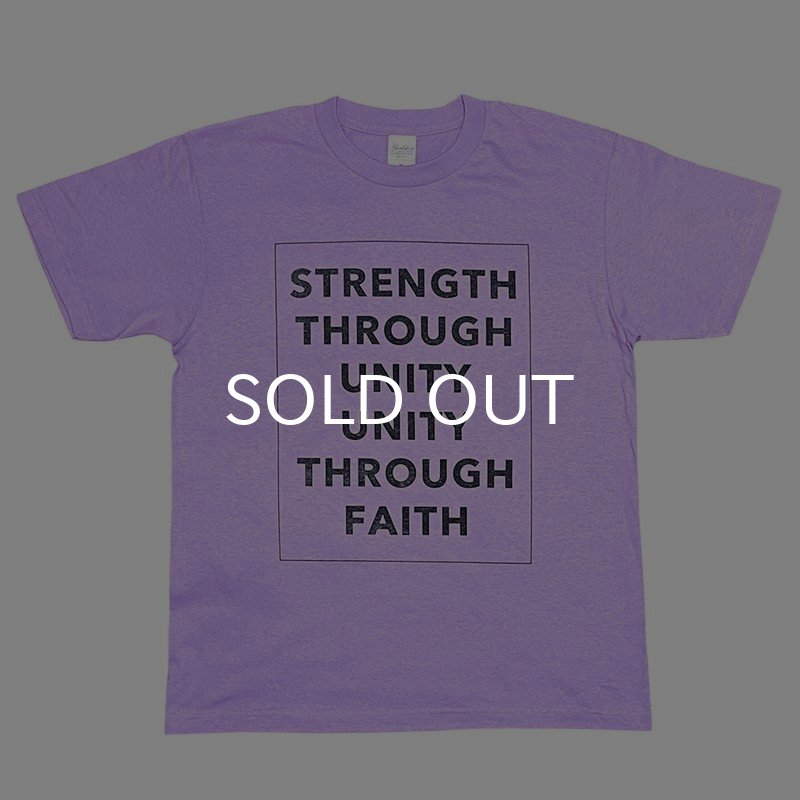 画像1: STRENGTH THROUGH UNITY Tシャツ (LIGHT PURPLE) (1)