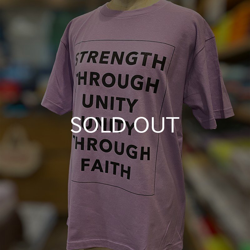 画像4: STRENGTH THROUGH UNITY Tシャツ (LIGHT PURPLE) (4)