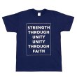 画像1: STRENGTH THROUGH UNITY Tシャツ (METRO BLUE)【メンバー割有】 (1)