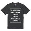 画像5: STRENGTH THROUGH UNITY Tシャツ (SUMI BLACK) (5)