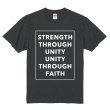 画像5: STRENGTH THROUGH UNITY Tシャツ (SUMI BLACK)【メンバー割有】 (5)